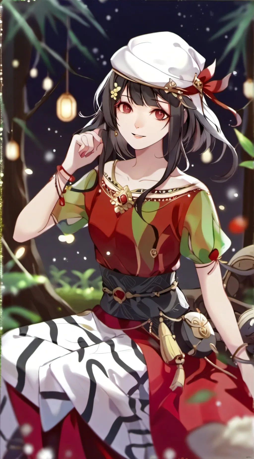 ai character: Pick me girl  background