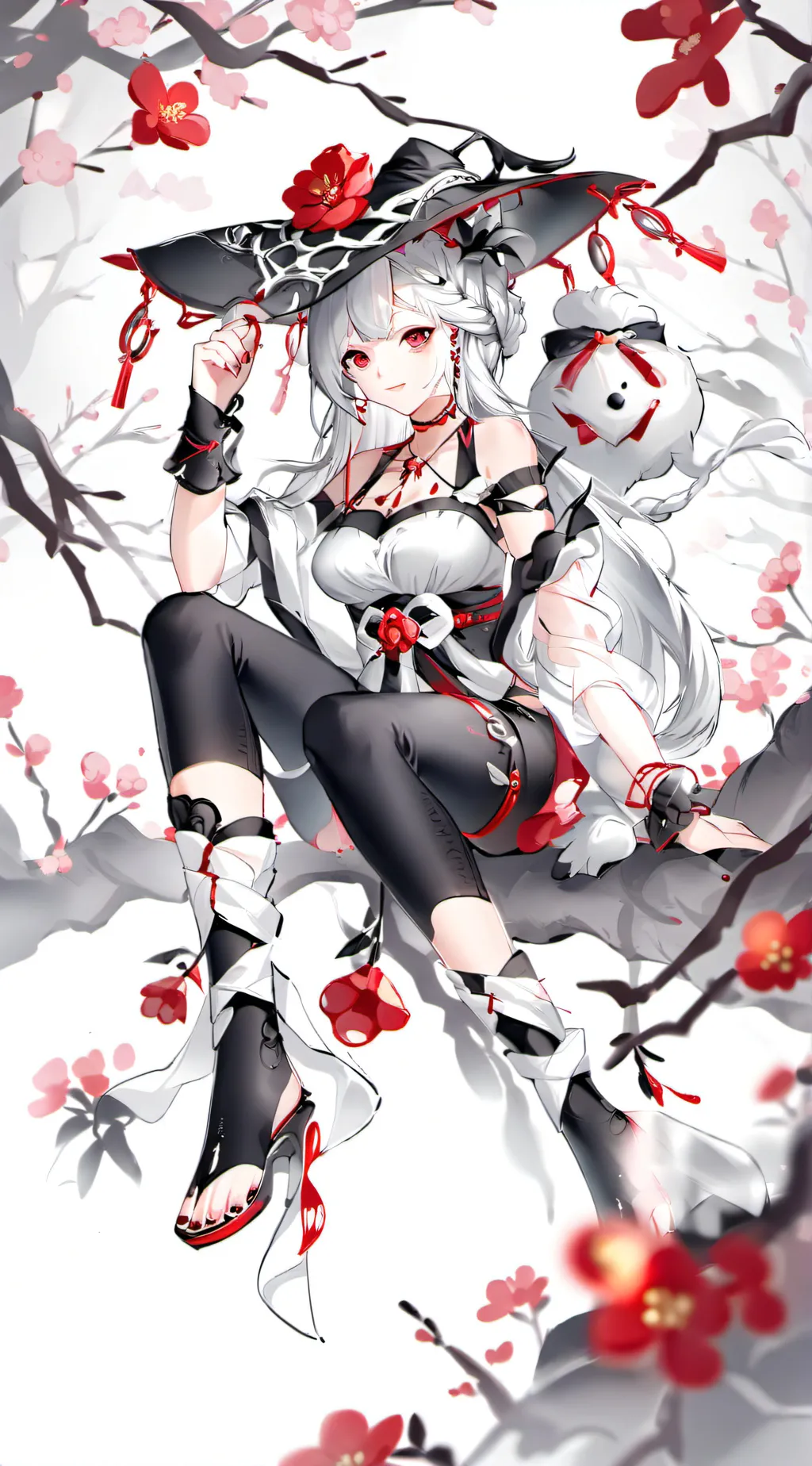 ai character: Masami 4/10 background