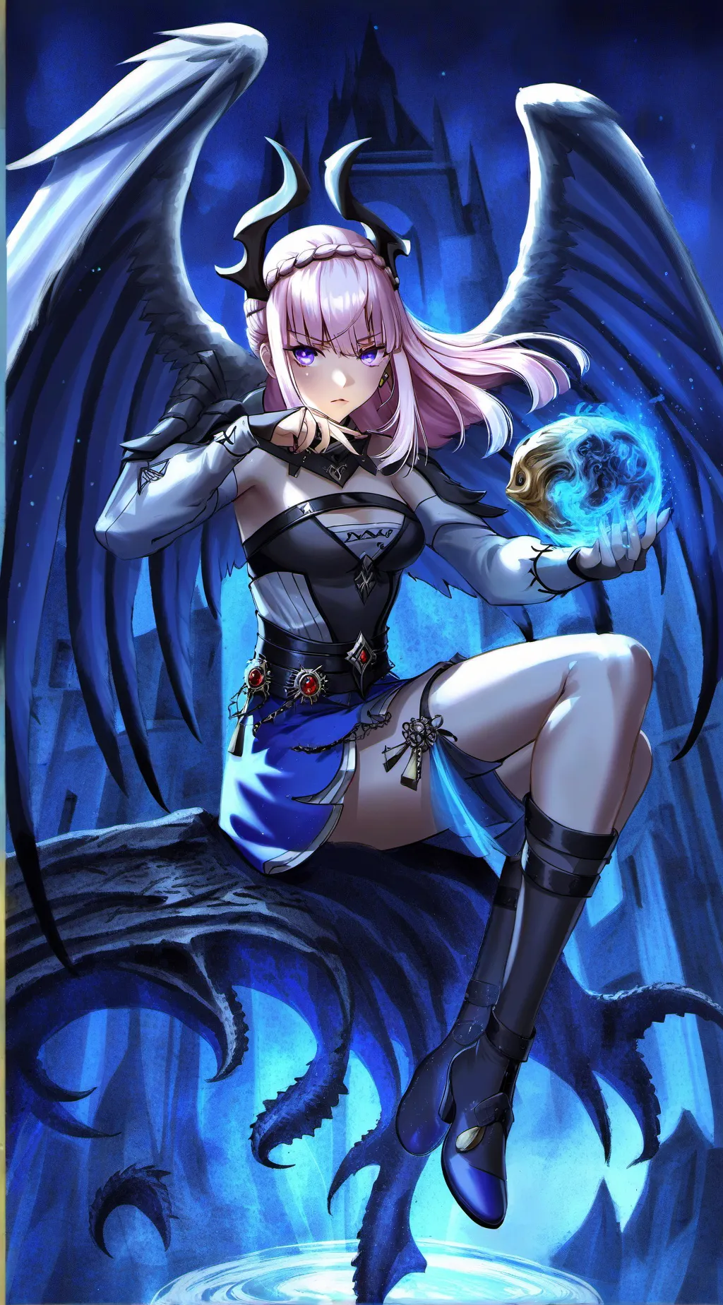 ai character: sara background
