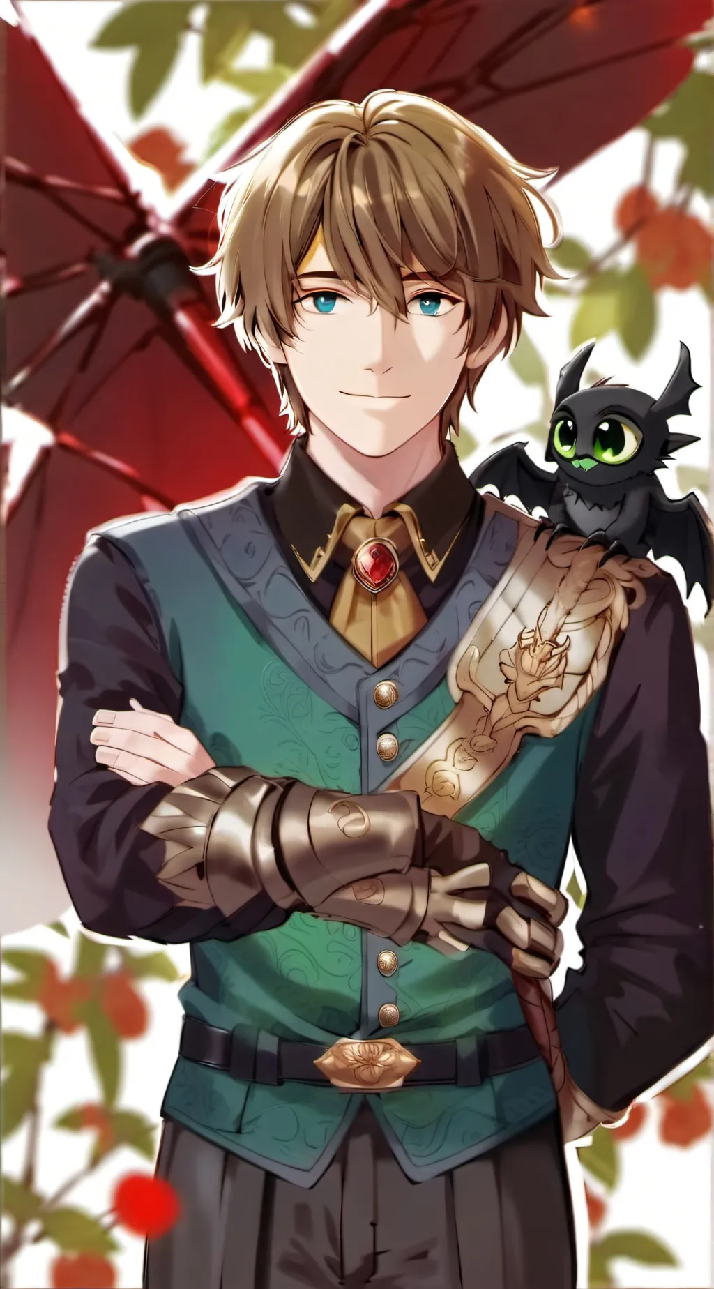 ai character: Hiccup background