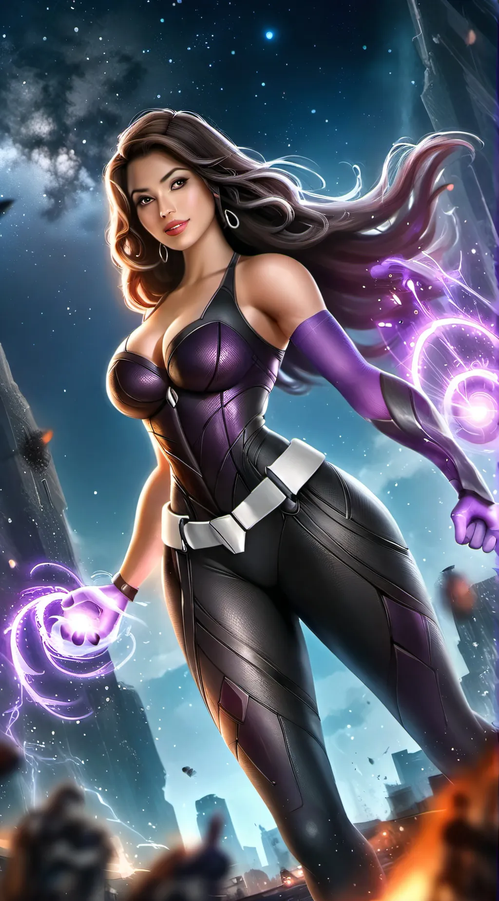 ai character: Aria Nova background