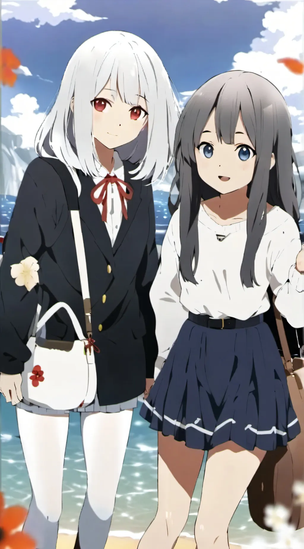 ai character: fefe and Diane  background