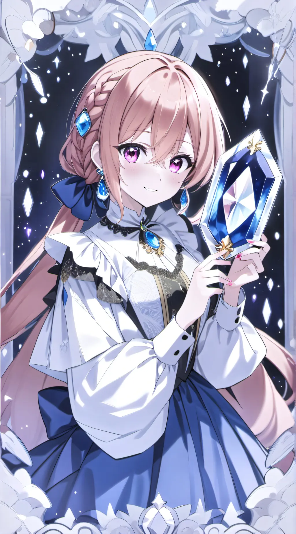 ai character: Erina Rurigaki 5/8 background