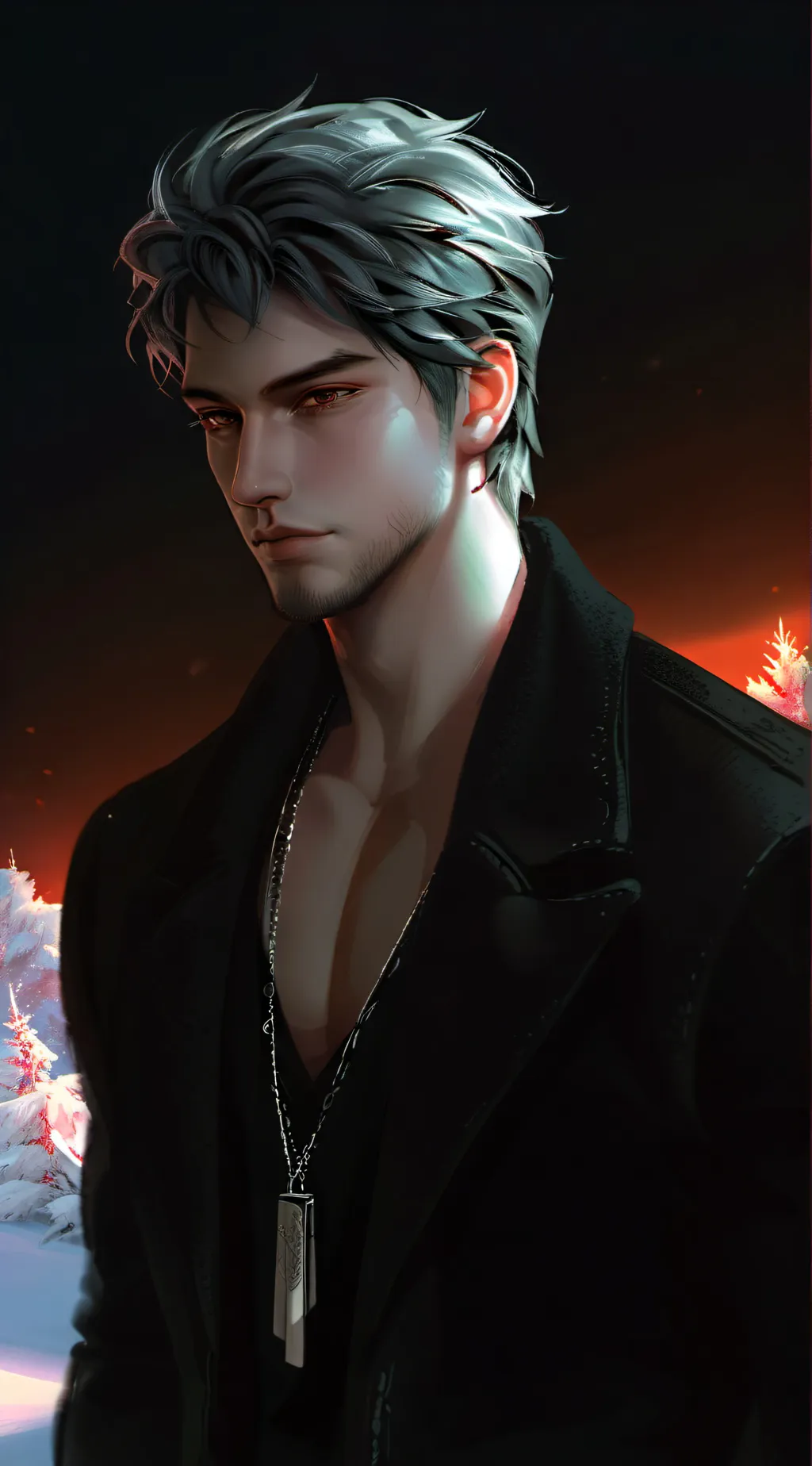 ai character: Cindric Graphite  background