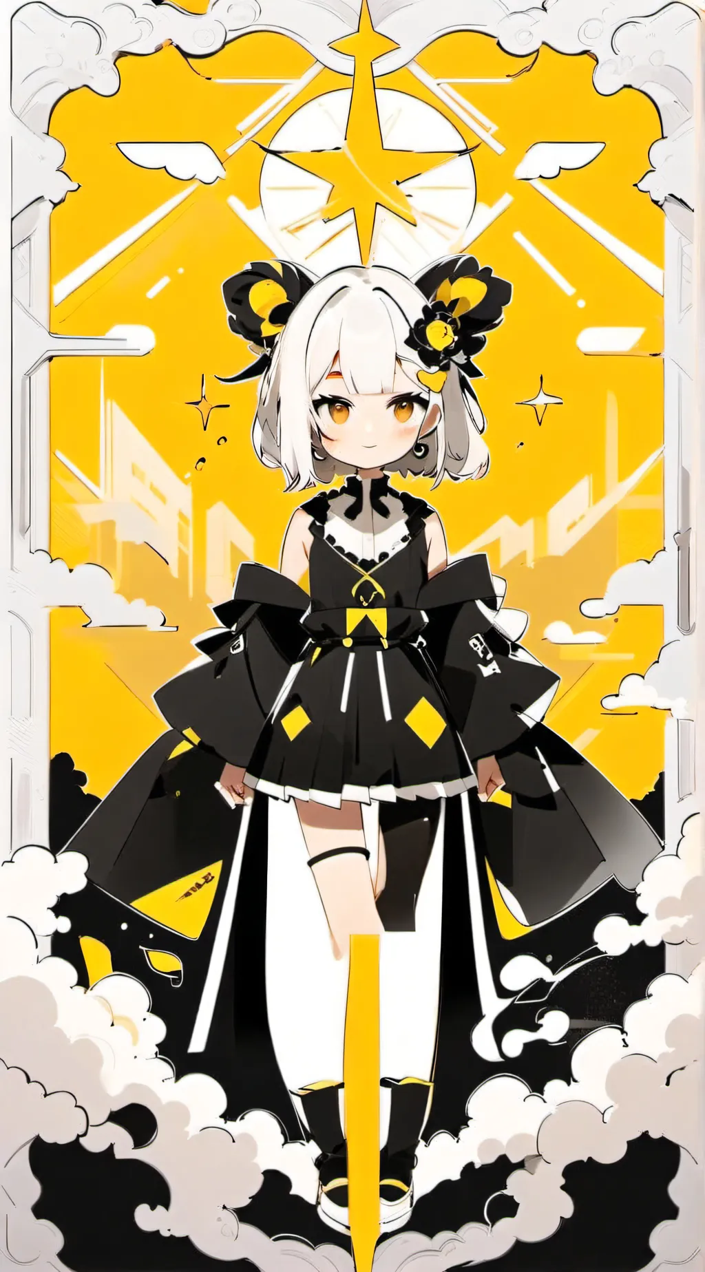 ai character: Lizzy mha background