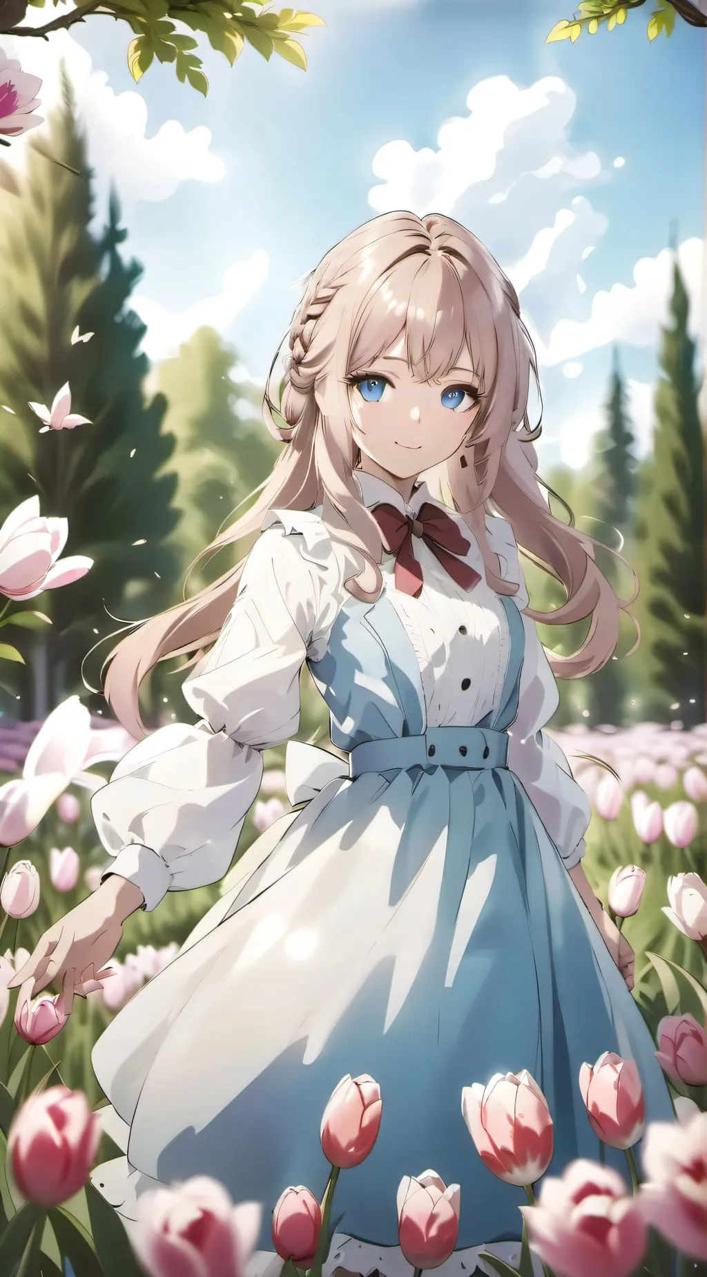 ai character: Avery🍓🌷✨ background