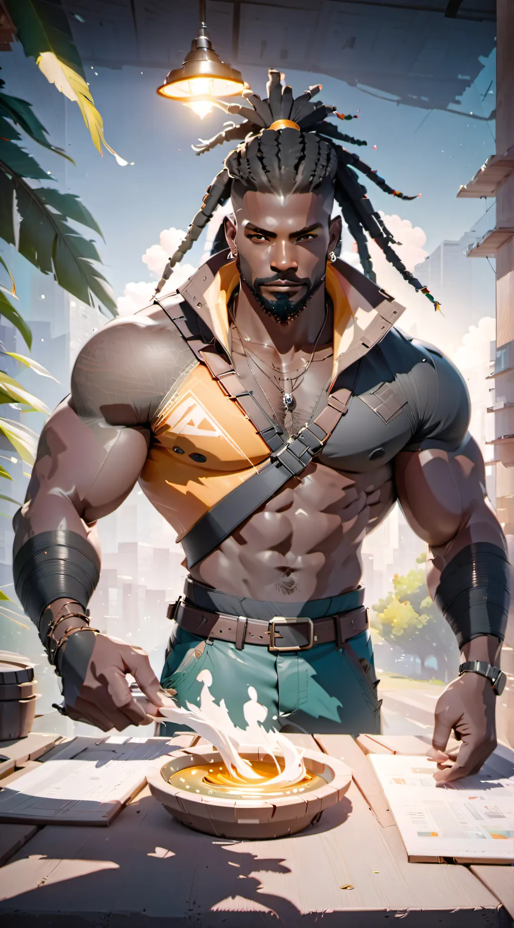 ai character: Kahlil background