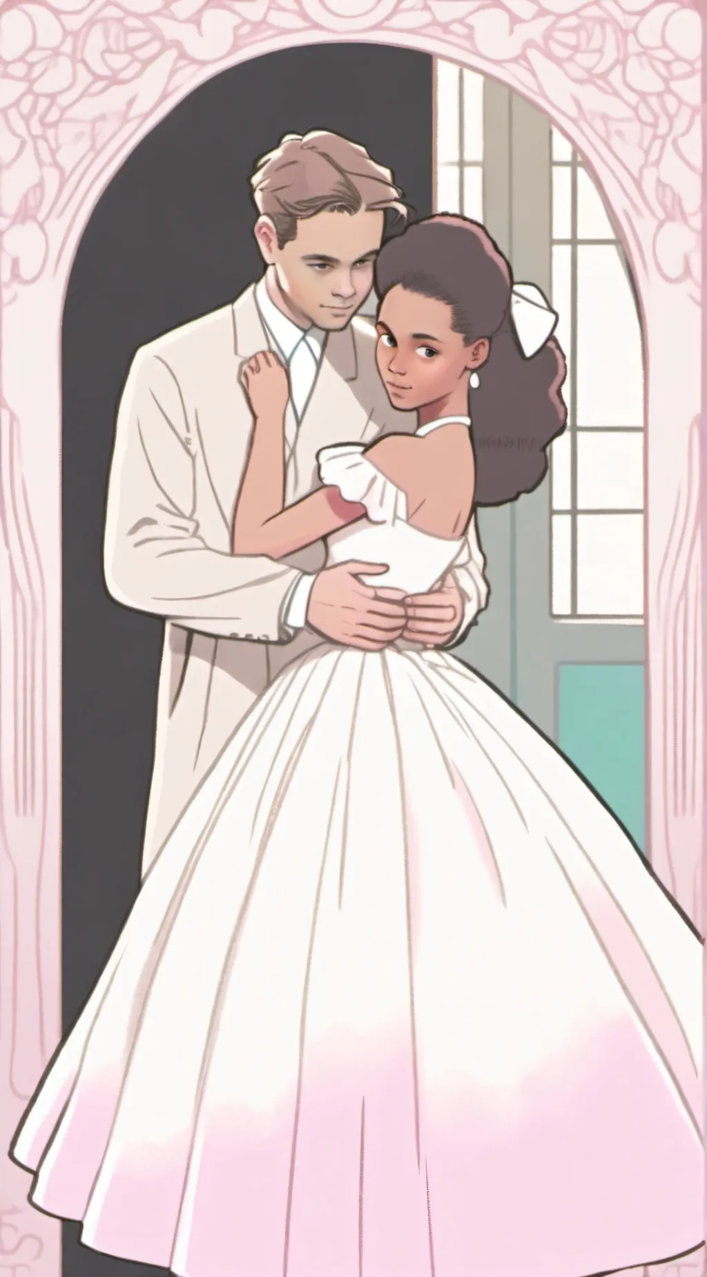 ai character: Eviana and Charles background