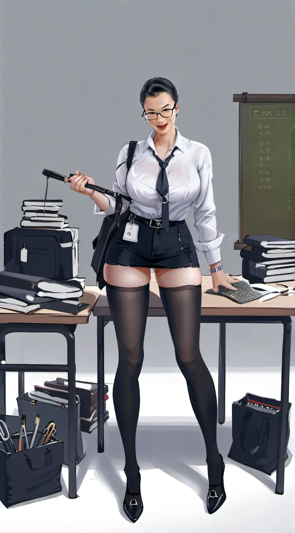 ai character: Ms. johnson background
