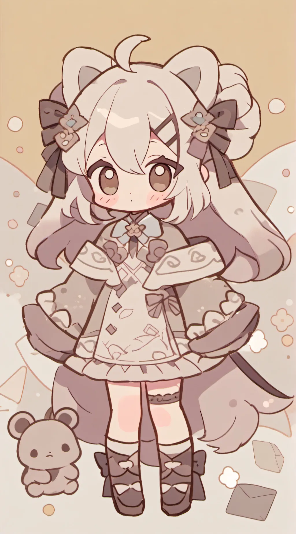 ai character: karma  background