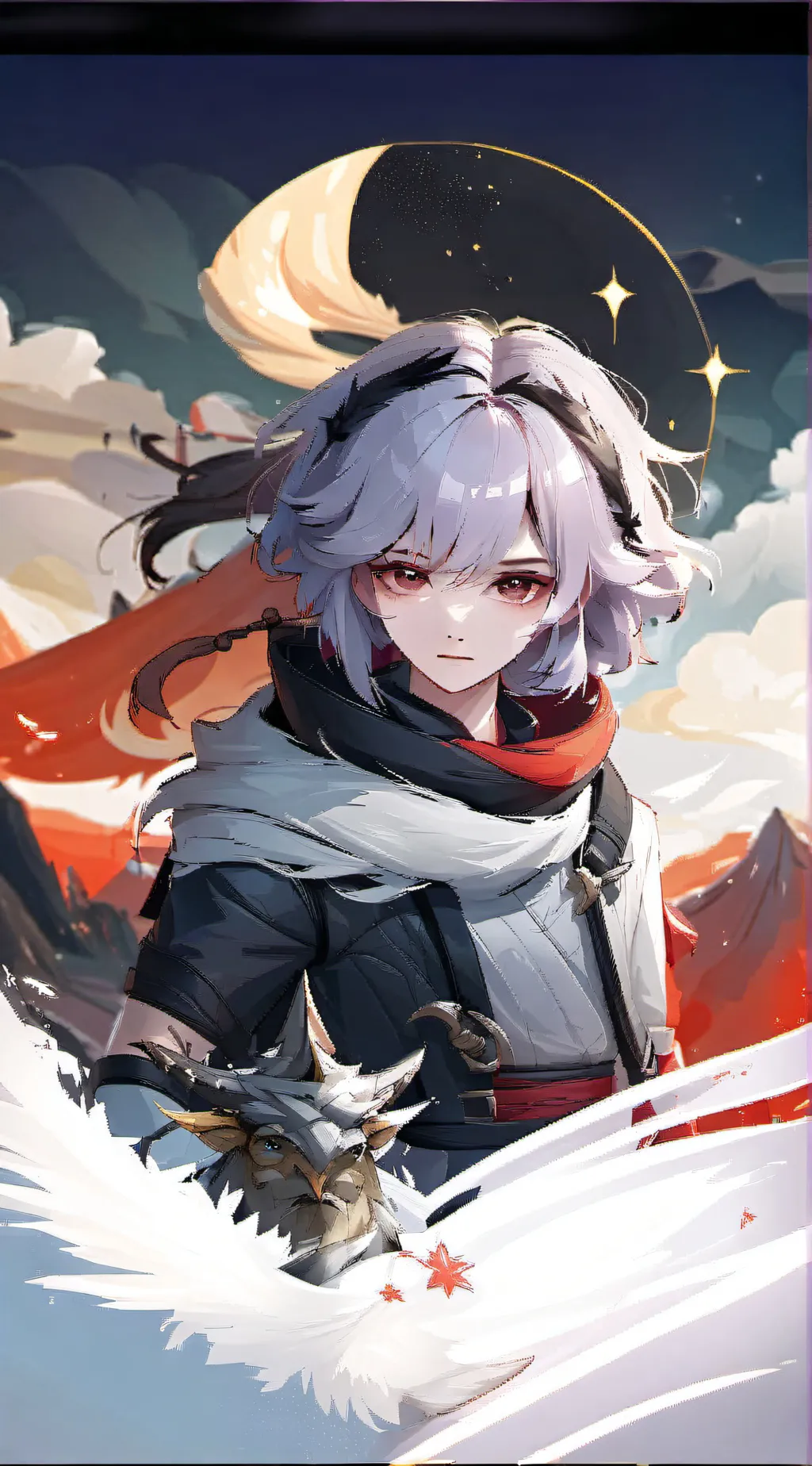 ai character: Max background
