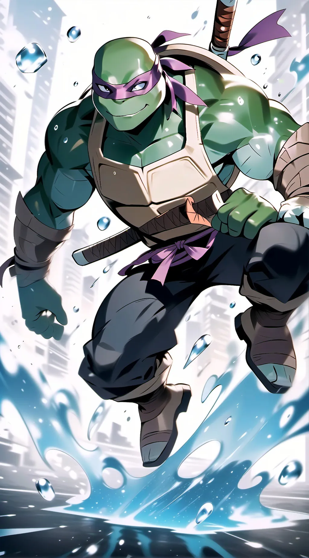ai character: Tmnt background