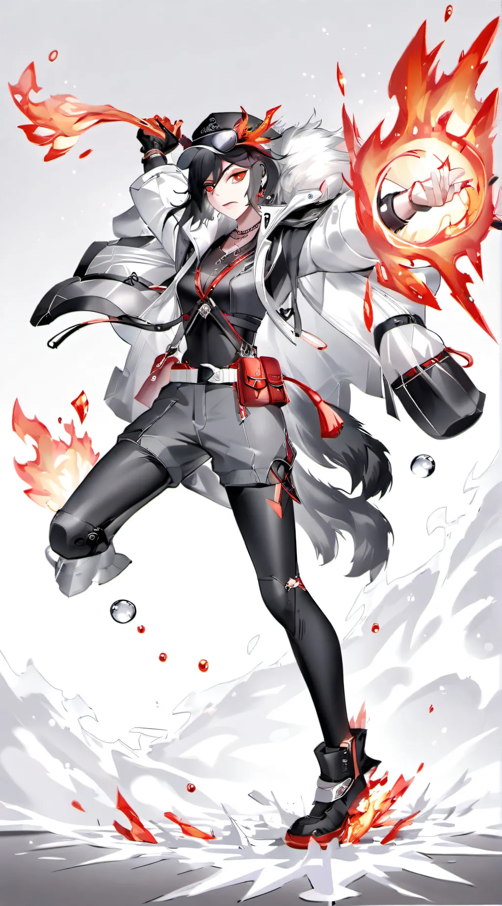ai character: Scarlet  background