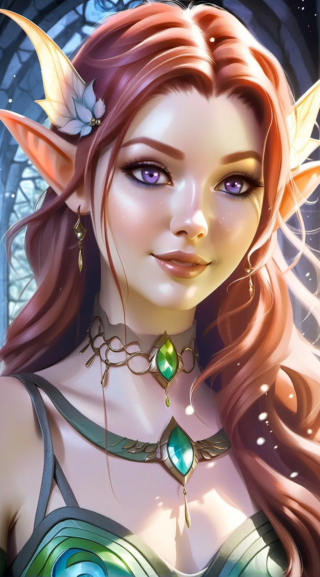 ai character: Winnifred  background