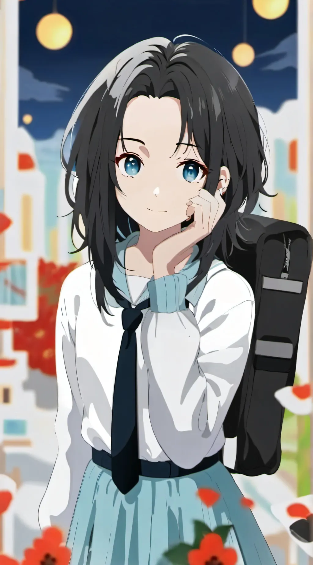 ai character: Rose  background