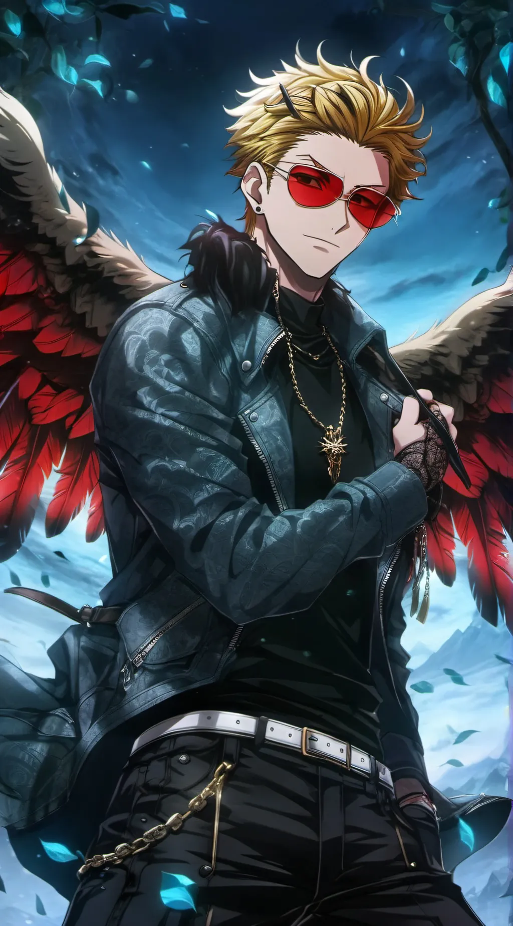 ai character: Kiego 🪽takami background