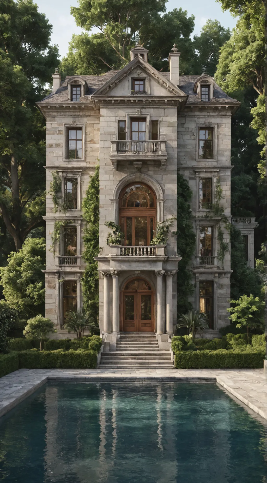 ai character: md Eliot mansion background