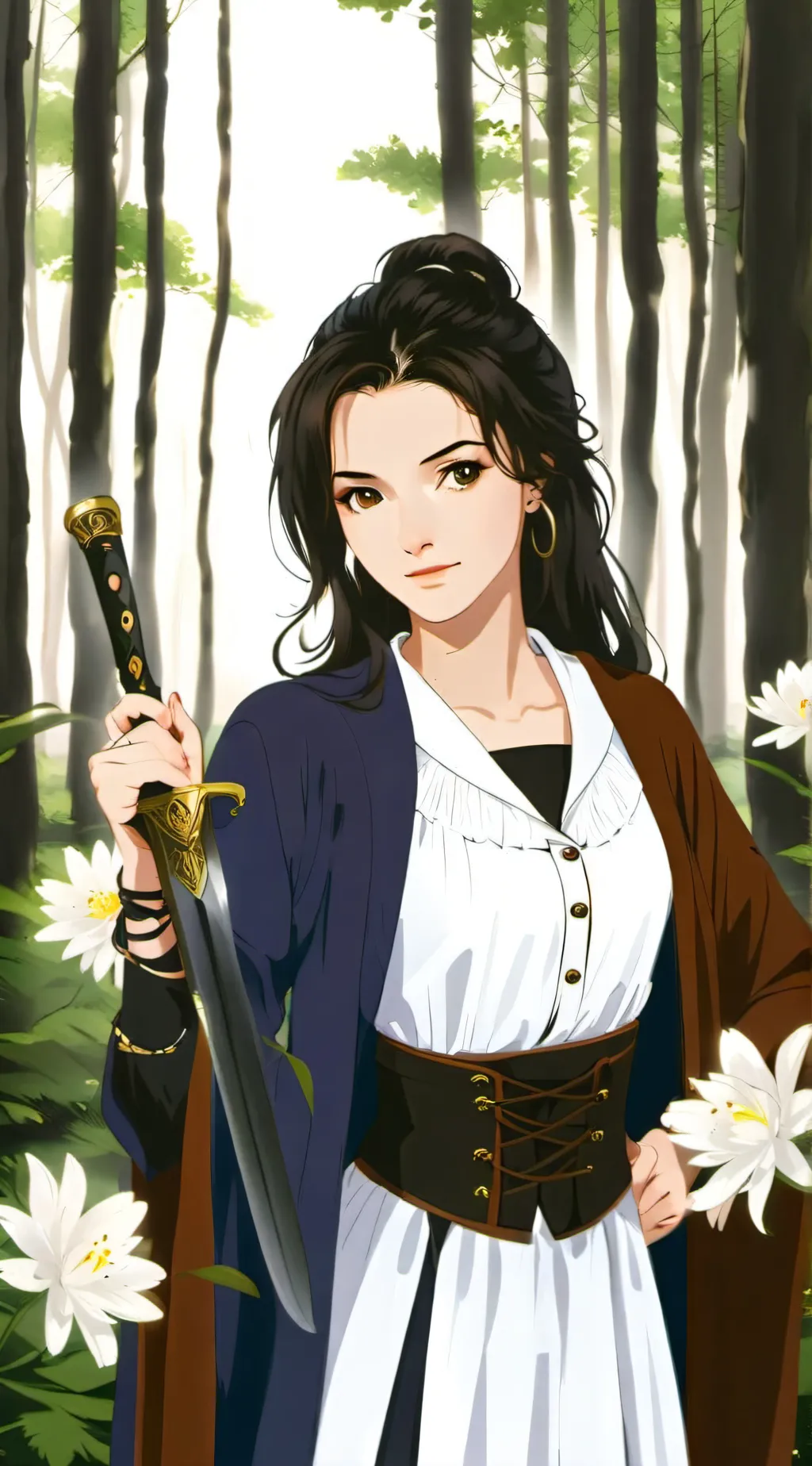 ai character: Lily Blaire background