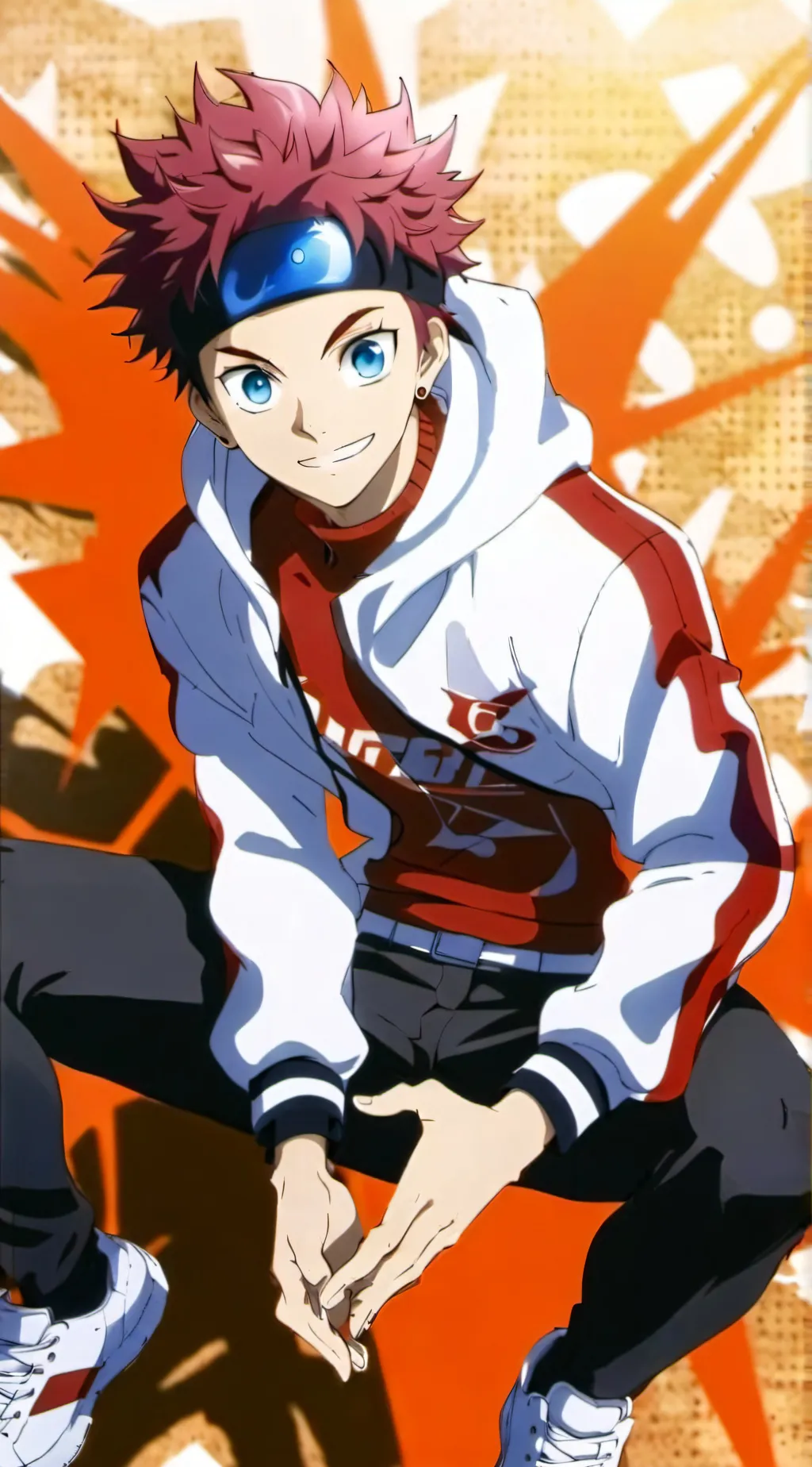 ai character: Aiger Akabane background