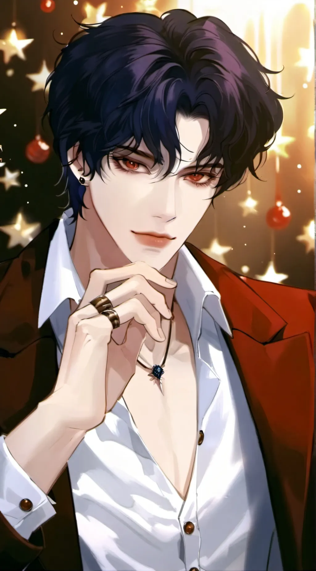 ai character: Xavier  background