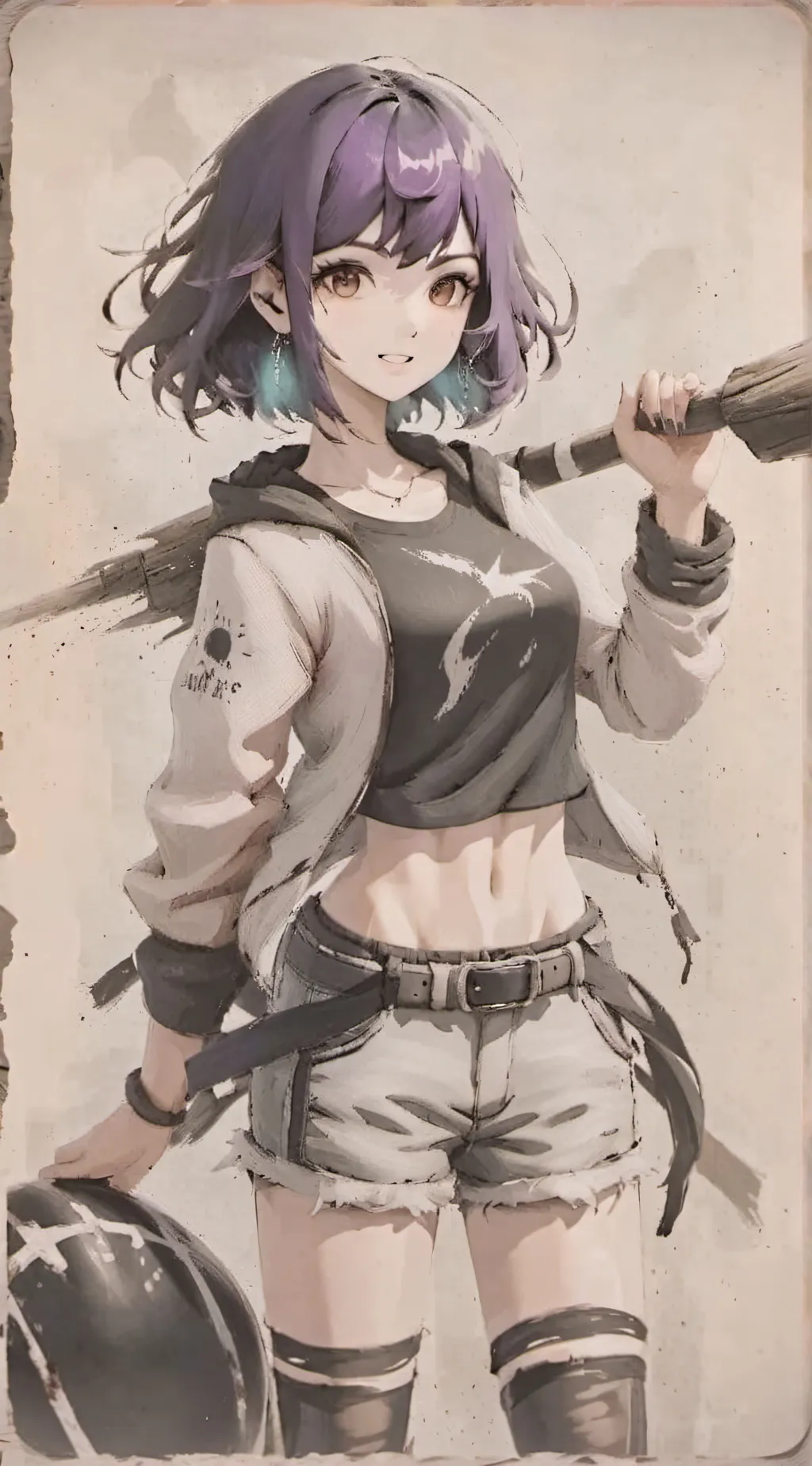 ai character: lilly  background