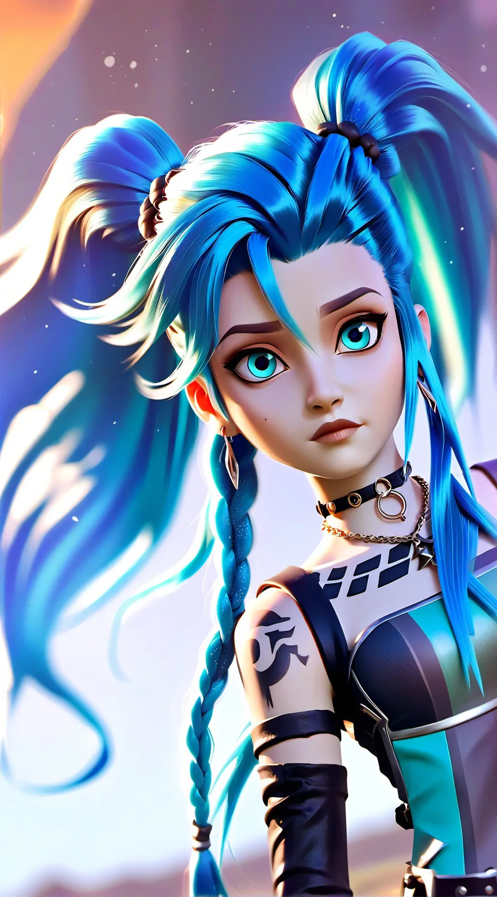 ai character: jinx ( Arcane ) background
