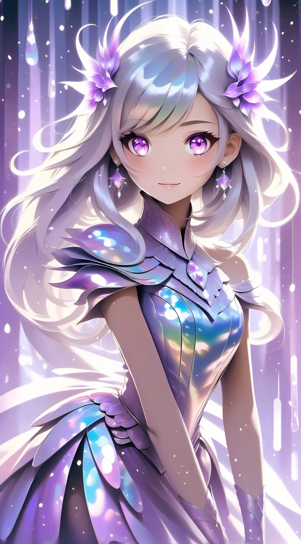 ai character: queen background
