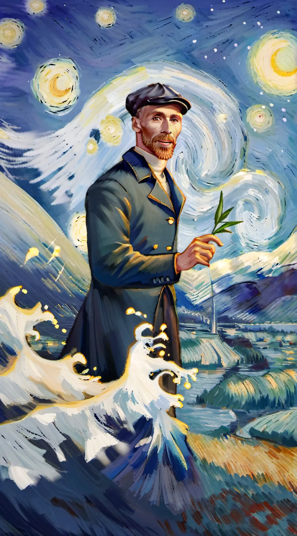 ai character: Louis background