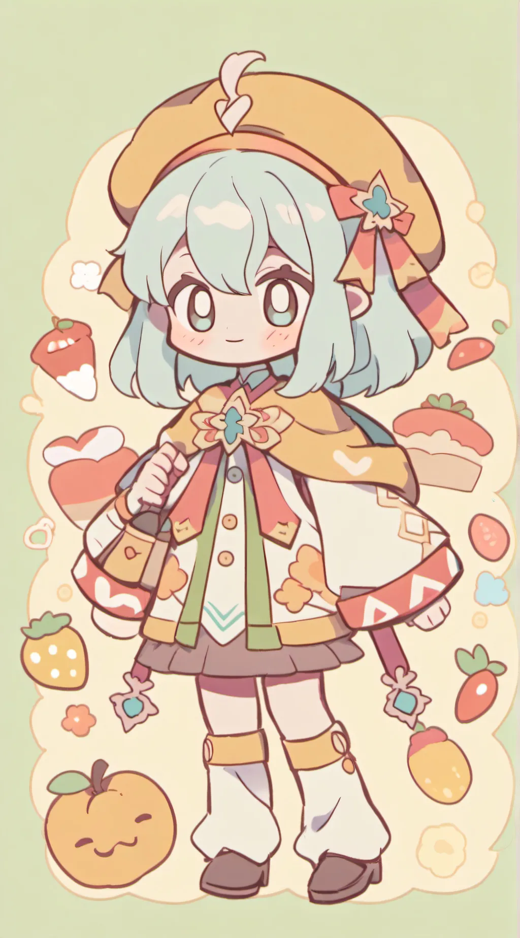 ai character: Sprout x cosmo background