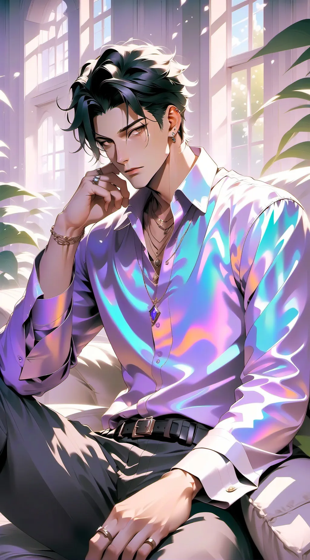 ai character: 🦇Michael🦇 background