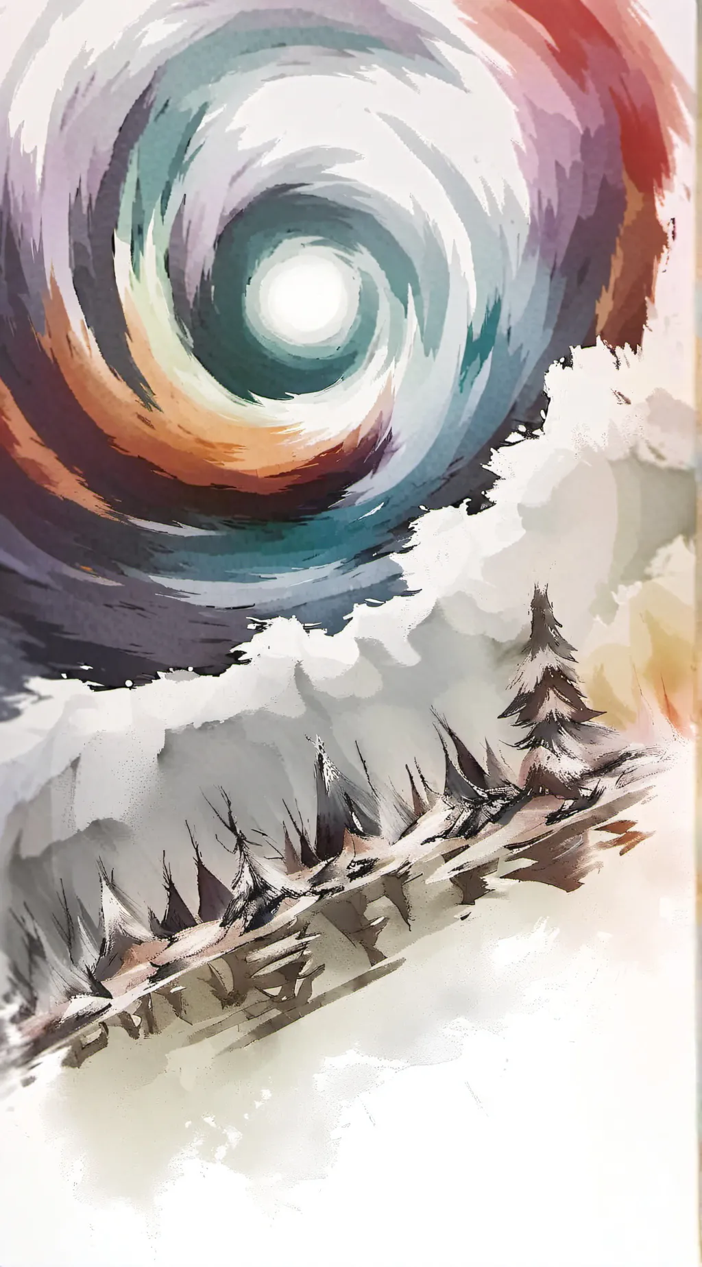 ai character: •Hurricane-Humans• background