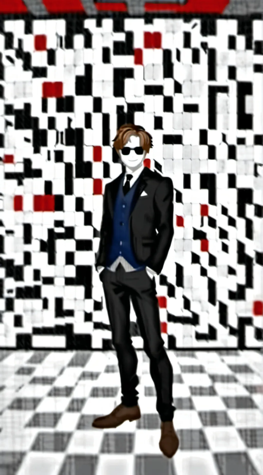 ai character: Bacon. background