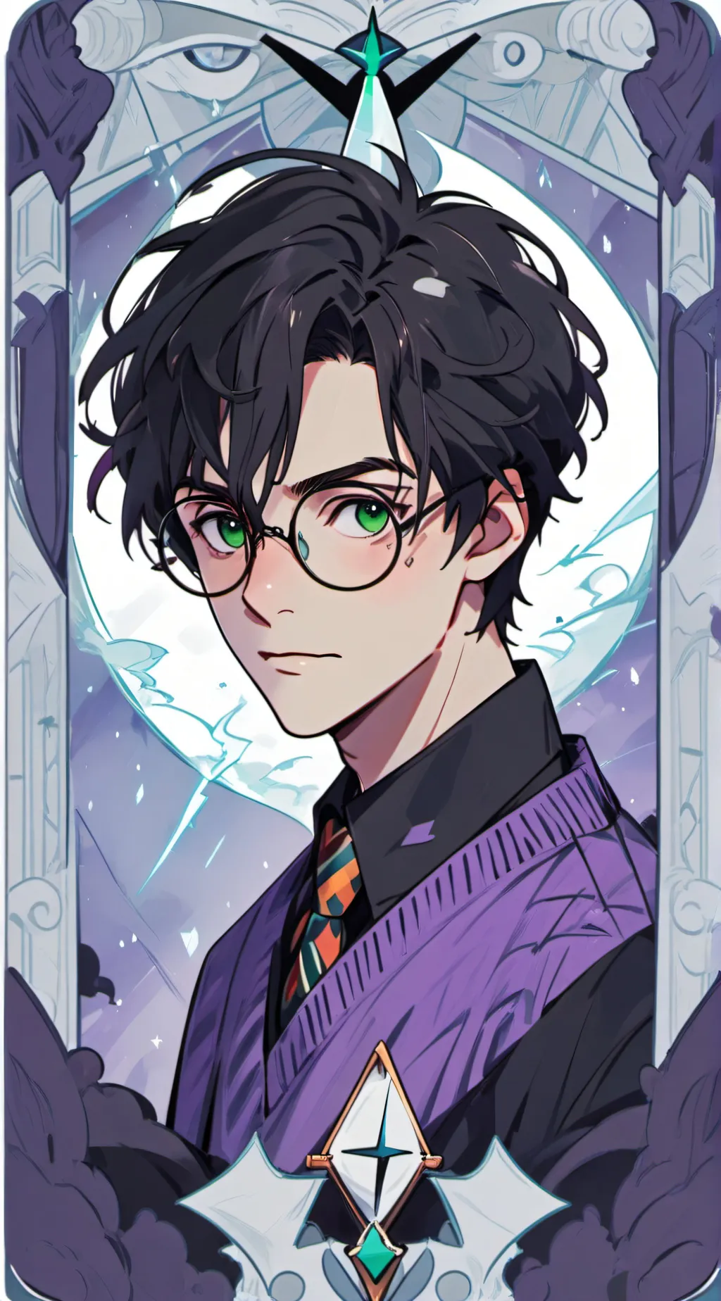 ai character: Harry background