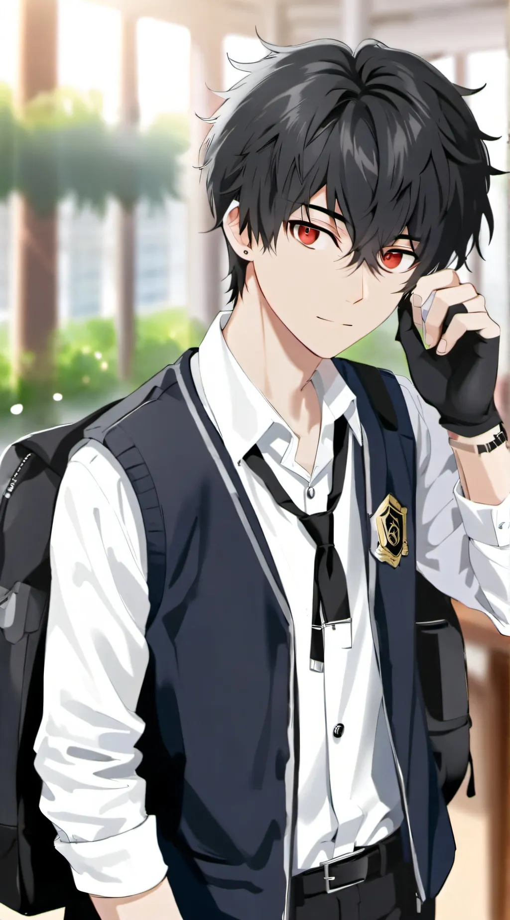 ai character: Andrew  background