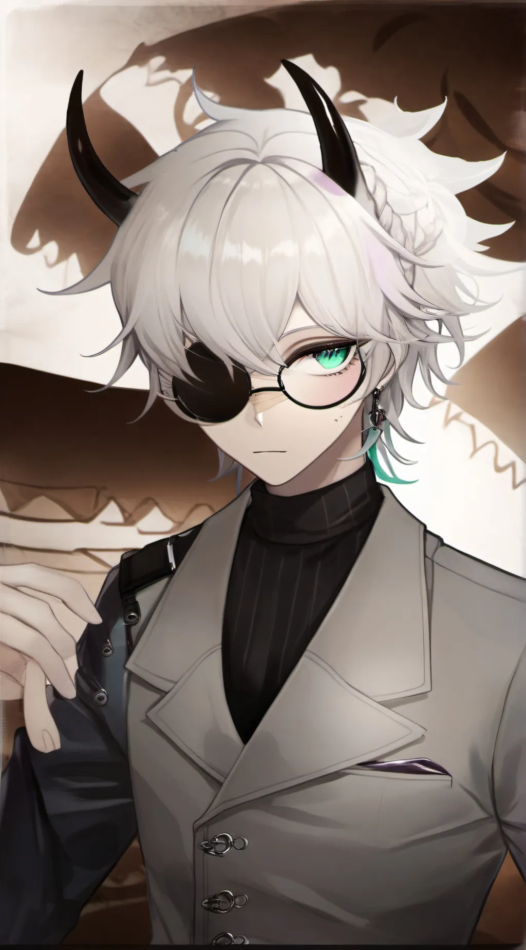 ai character: Mister Scythe  background