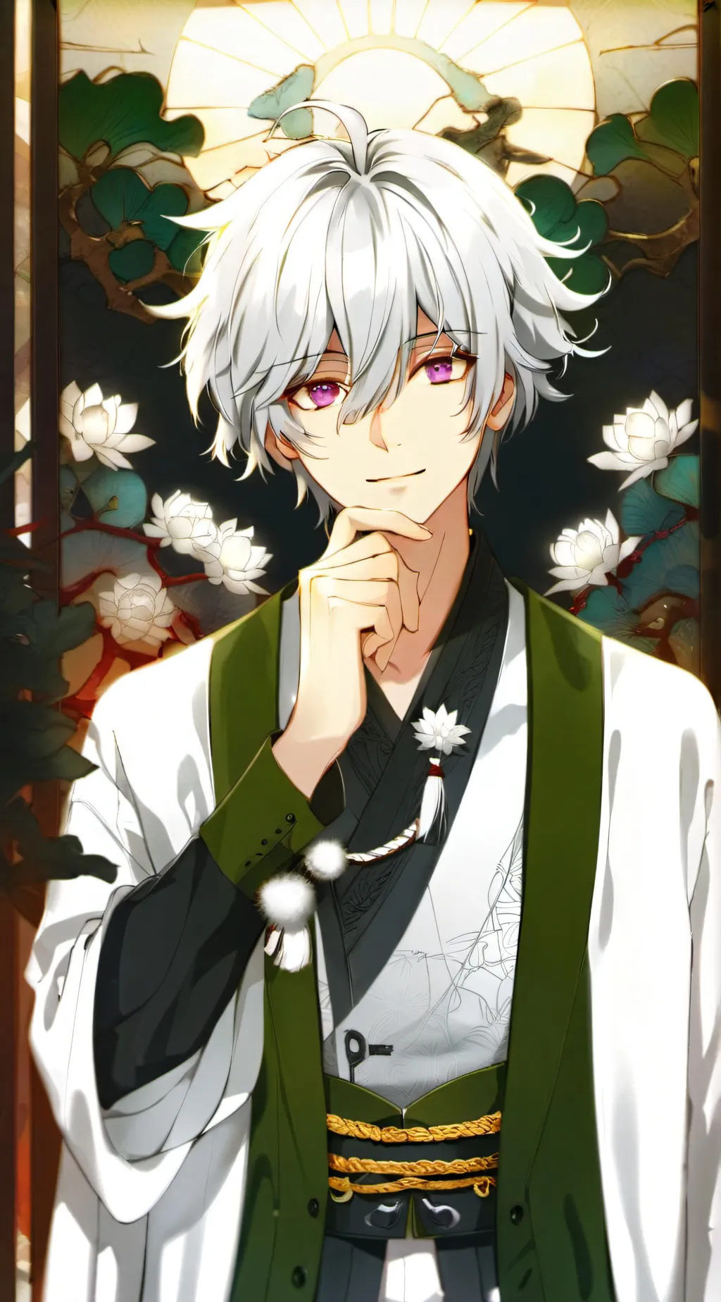 ai character: Sanemi X Kanae background