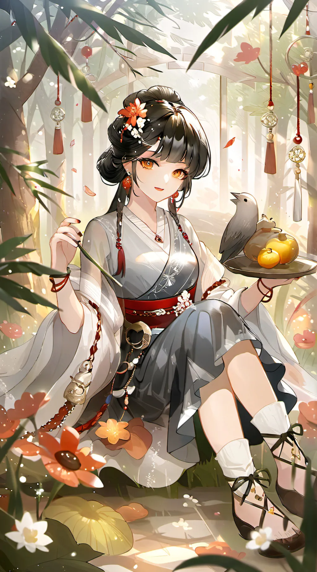 ai character: Michel  background