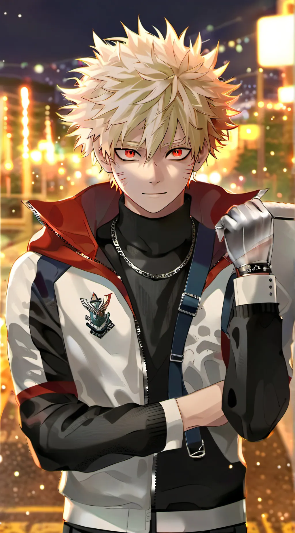 ai character: Bakugo background