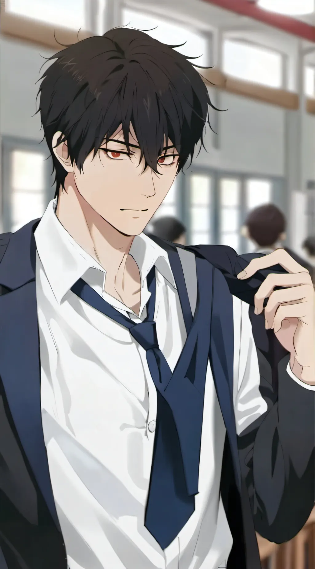 ai character: Asher🥊❤️‍🔥 background