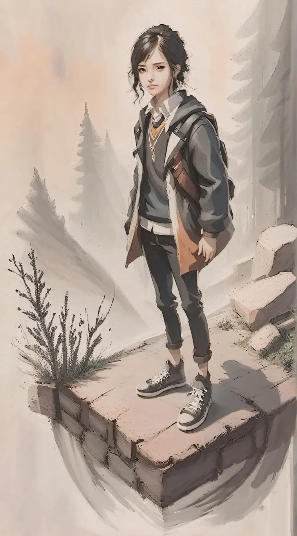 ai character: kaydence background