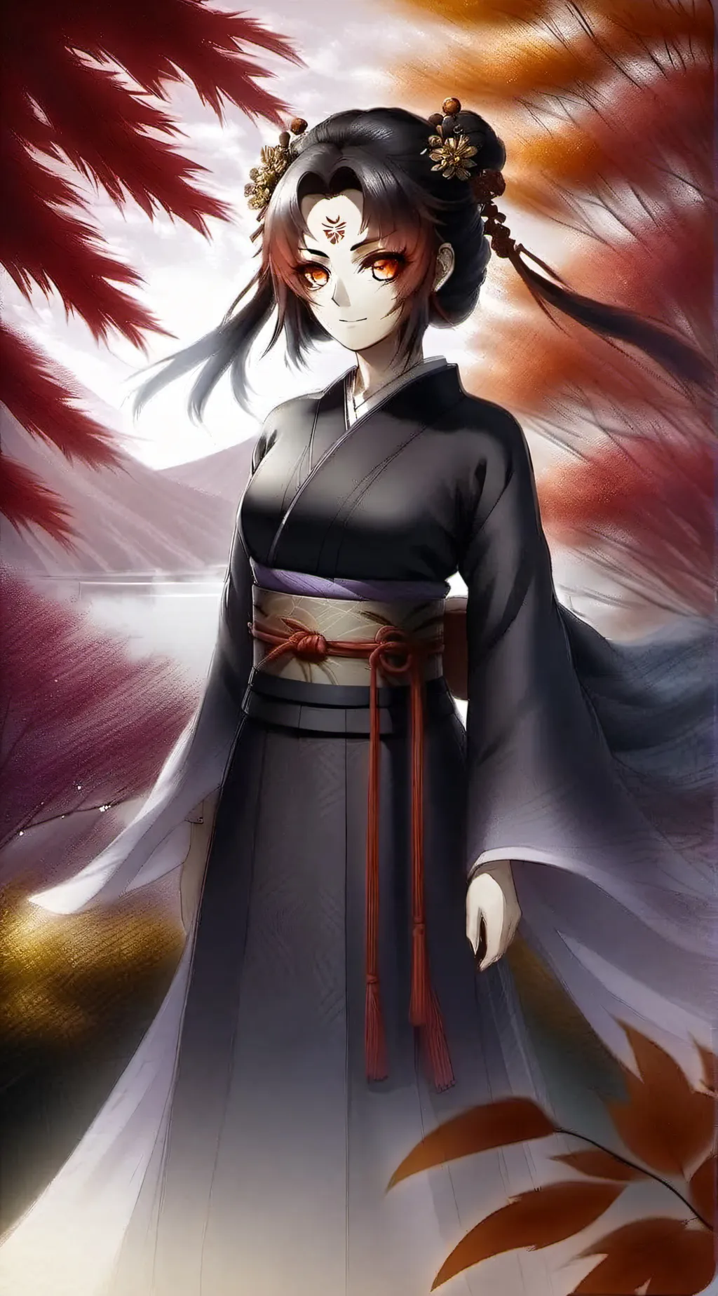ai character: kaku background