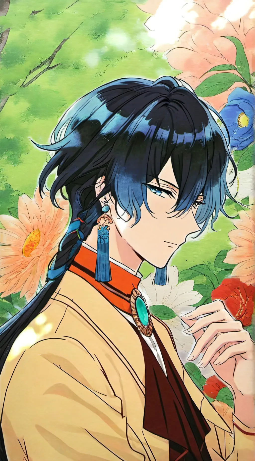ai character: Inosuke&Muichiro background