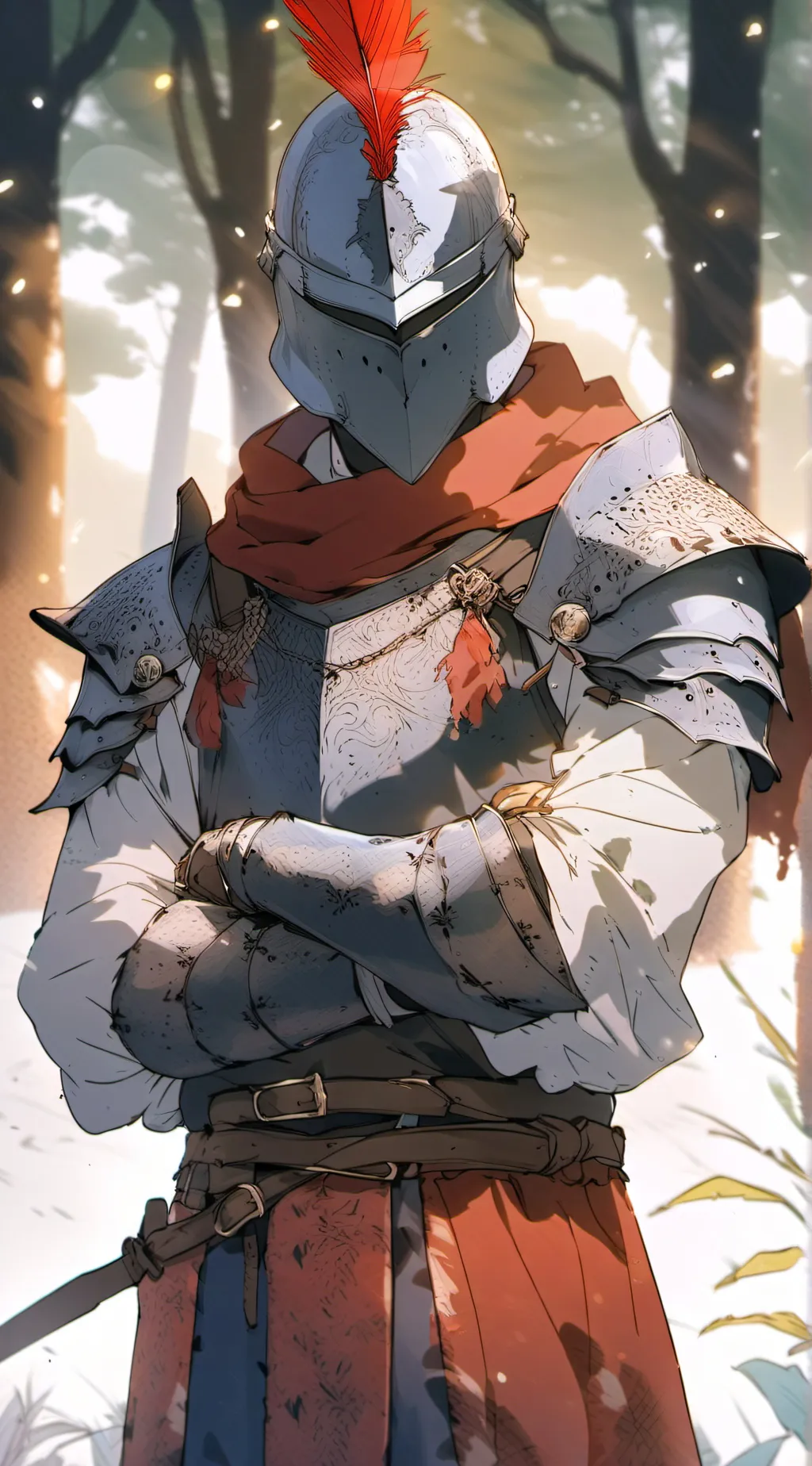 ai character: Your knight  background