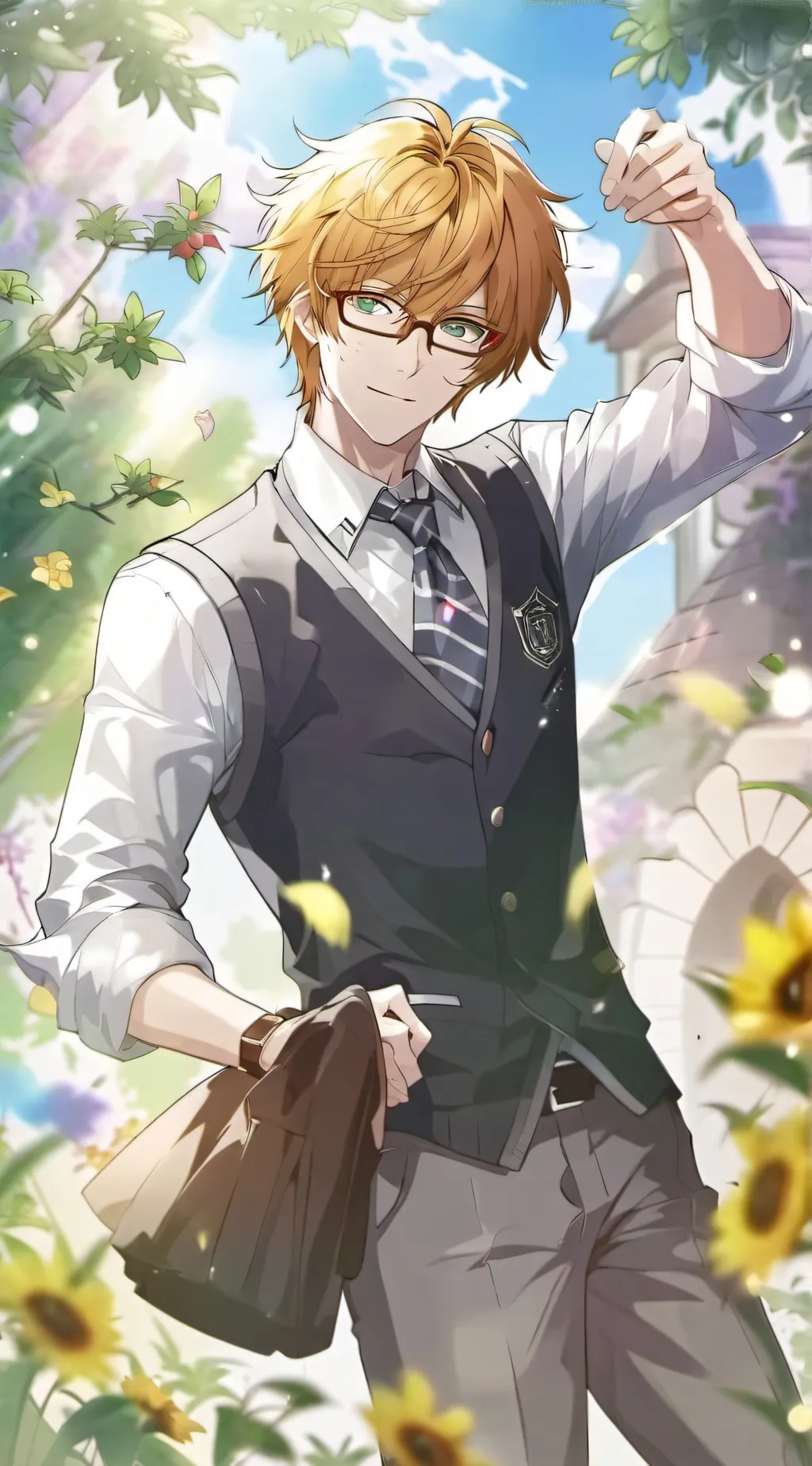 ai character: Noah Thomata background