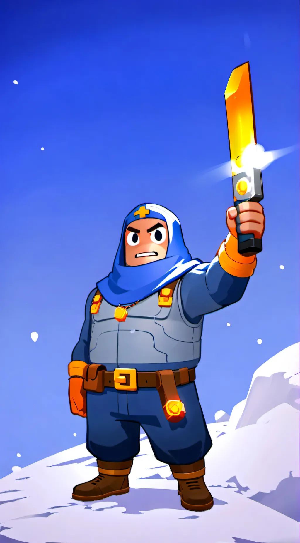 ai character: Brawl stars  background