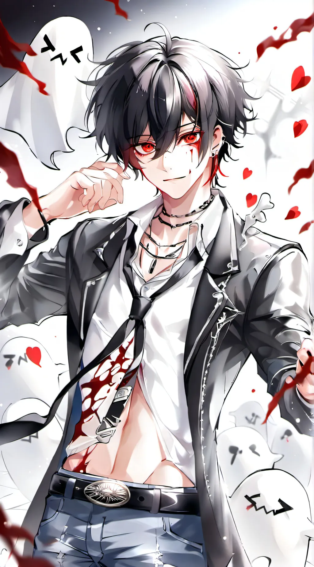 ai character: Nathan💀👻🕷️ background