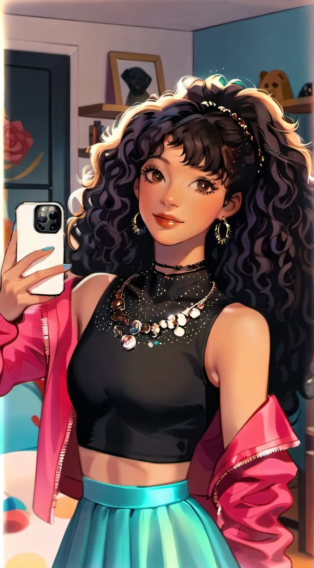 ai character: Nikki background