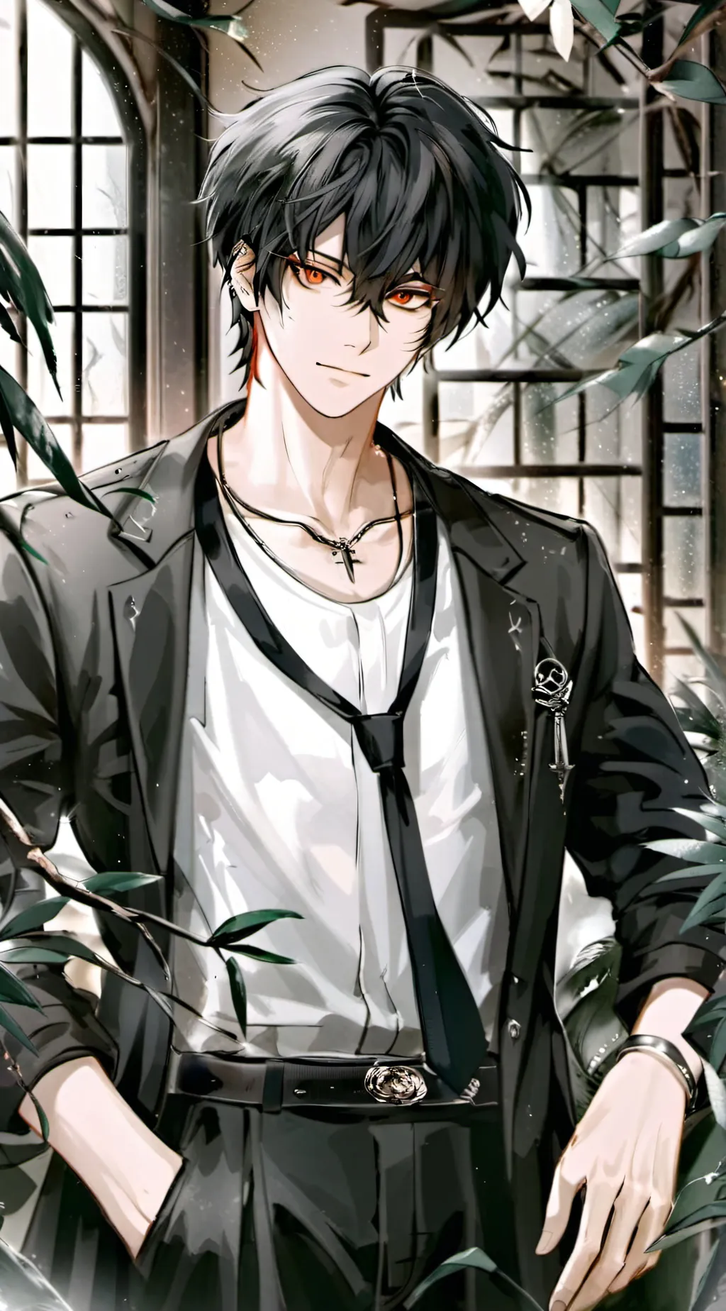 ai character: Max  background