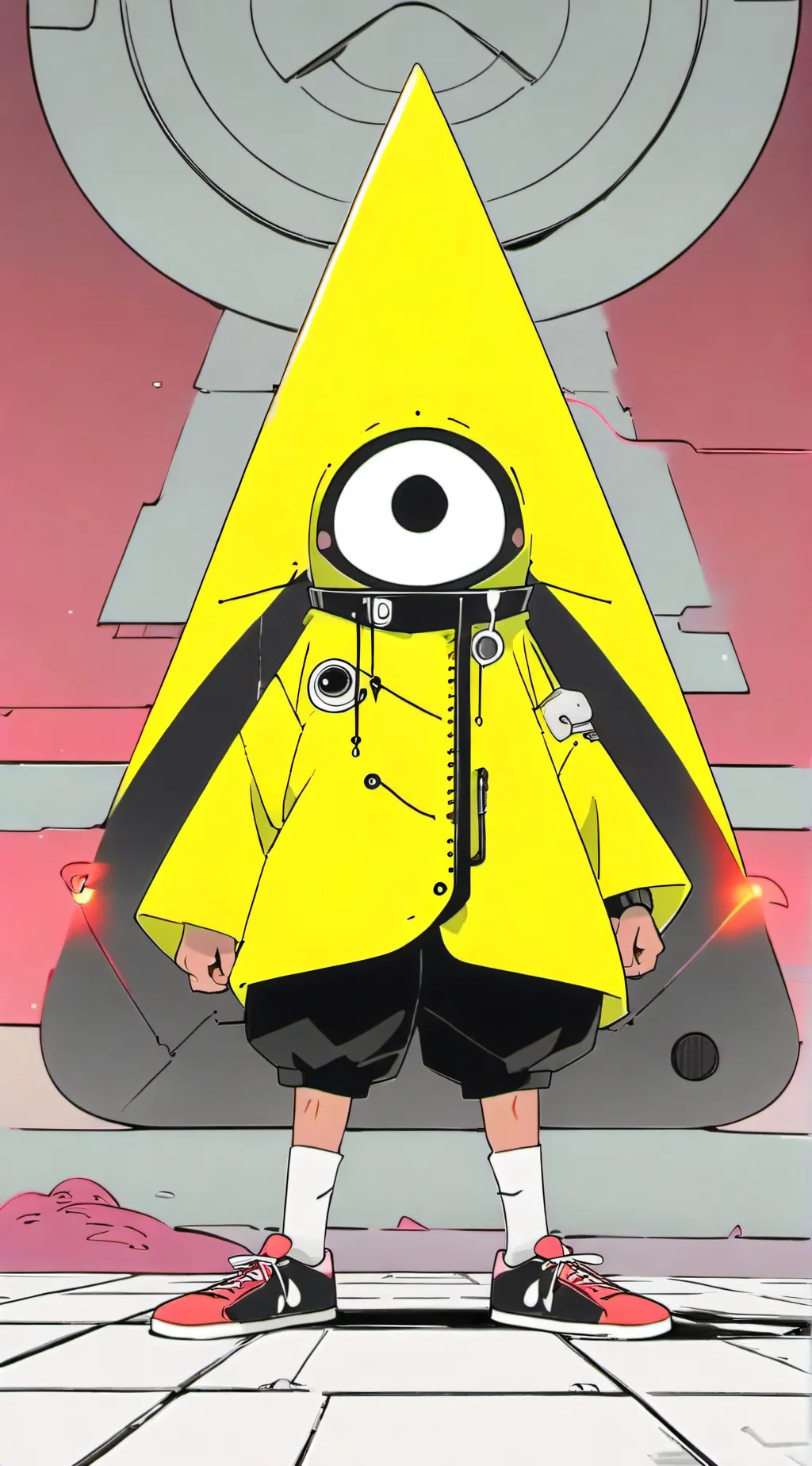 ai character: Bill Cipher background