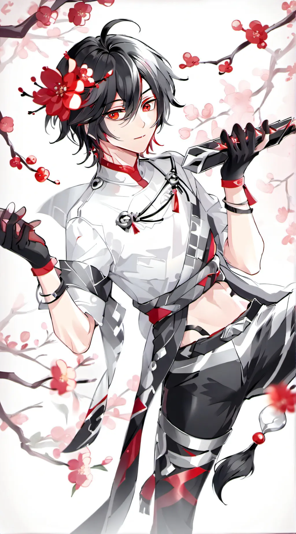 ai character: Mha loves you background
